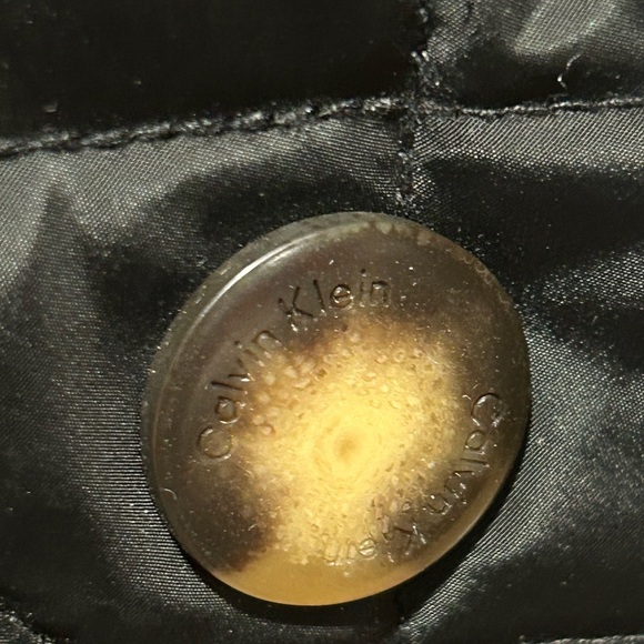 Calvin Klein Black and Gold Button - Picture 2 of 8